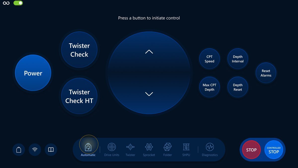 Navigate to Automatic screen Navigate to Automatic screen