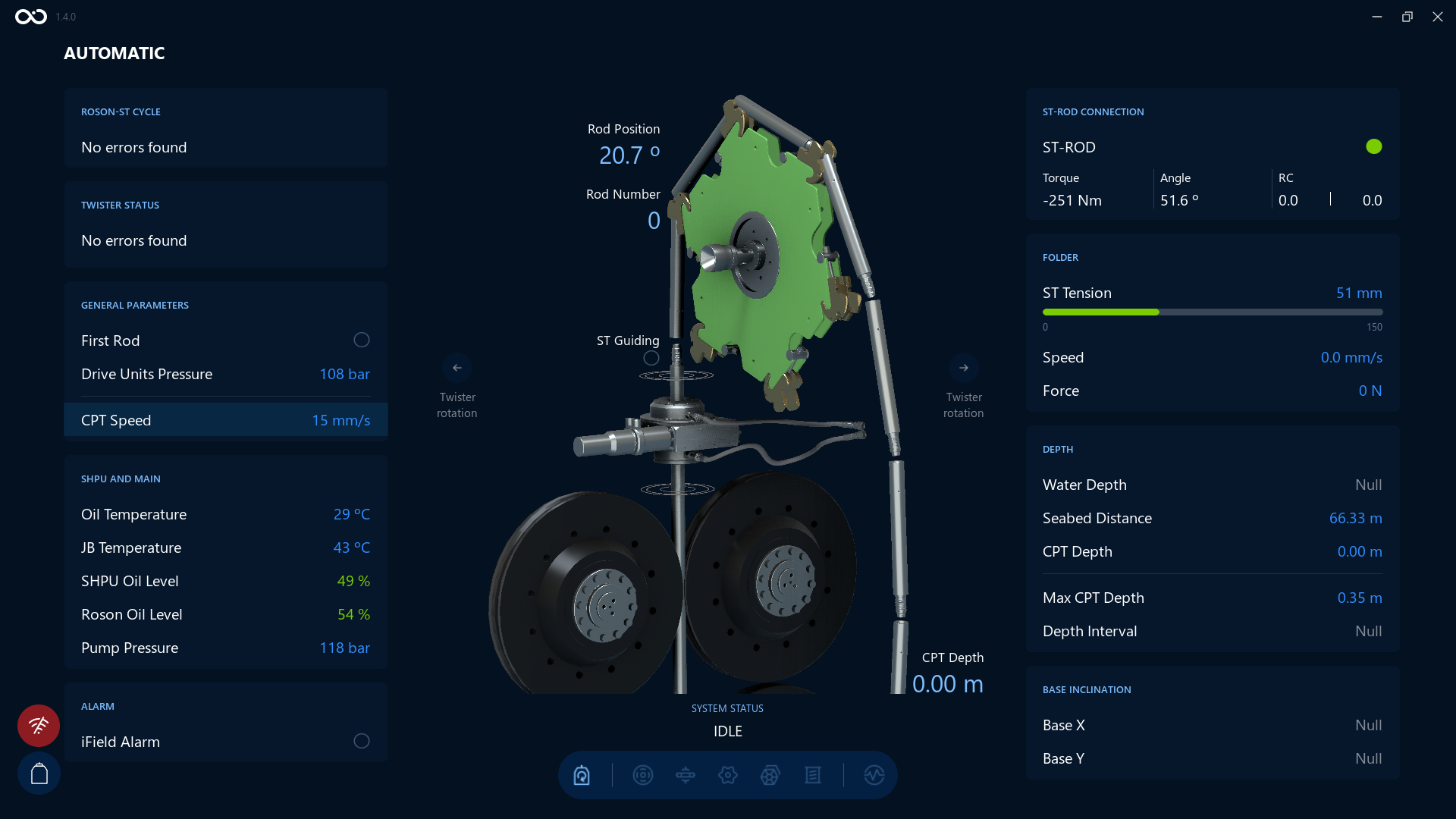 CPT Speed on a Visualization screen CPT Speed on a Visualization screen