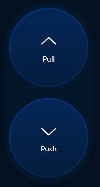 Push and Pull buttons Push and Pull buttons