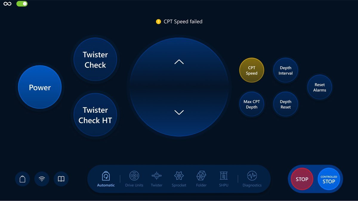 CPT Speed button error CPT Speed button error