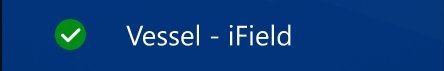 Network panel Vessel-IField Network panel Vessel-IField