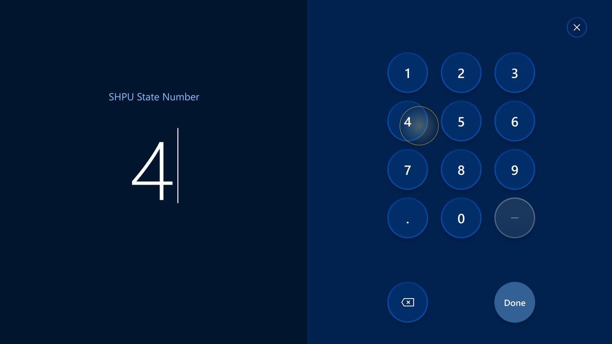 State Number modal State Number modal
