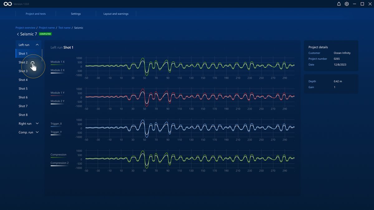 See seismic subtest page See seismic subtest page
