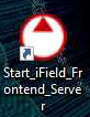 Start iField Frontend Server shortcut Start iField Frontend Server shortcut
